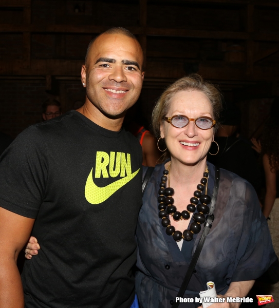 Exclusive Photo Coverage: Meryl Streep Stops By Richard Rodgers to Catch HAMILTON! Image