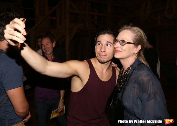 Exclusive Photo Coverage: Meryl Streep Stops By Richard Rodgers to Catch HAMILTON! Image