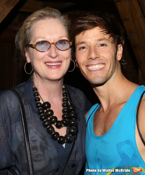 Exclusive Photo Coverage: Meryl Streep Stops By Richard Rodgers to Catch HAMILTON! Image