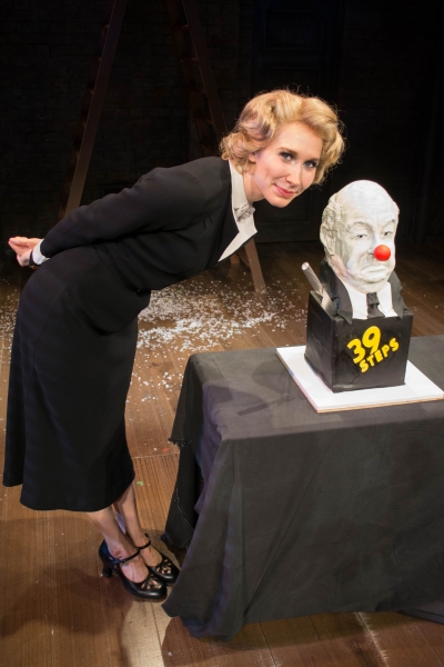 Photo Flash: Off-Broadway's 39 STEPS Celebrates Hitchcock's Birthday 