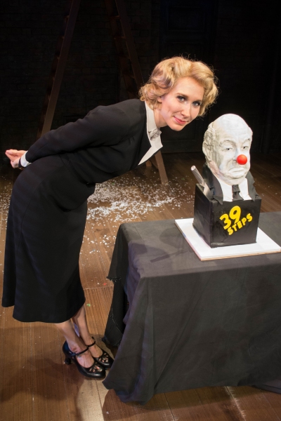Photo Flash: Off-Broadway's 39 STEPS Celebrates Hitchcock's Birthday Image