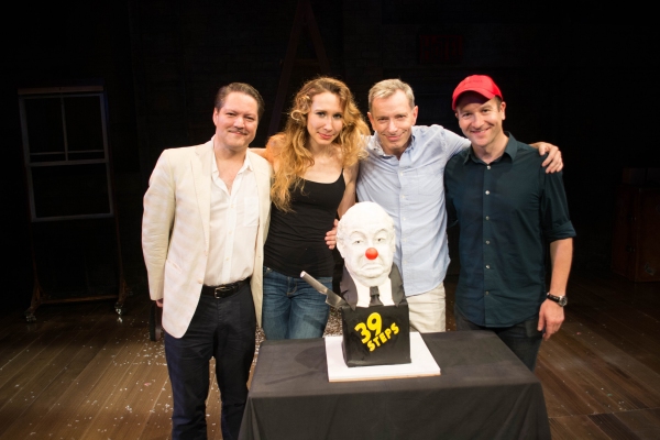 Photo Flash: Off-Broadway's 39 STEPS Celebrates Hitchcock's Birthday Image