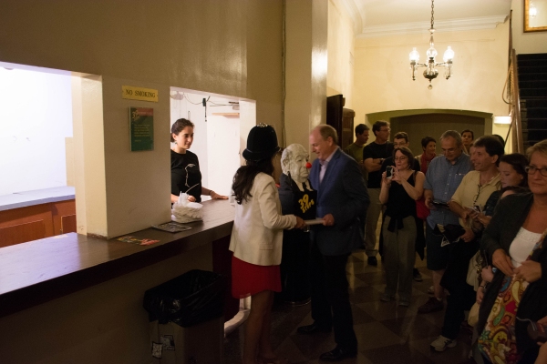 Photo Flash: Off-Broadway's 39 STEPS Celebrates Hitchcock's Birthday Image