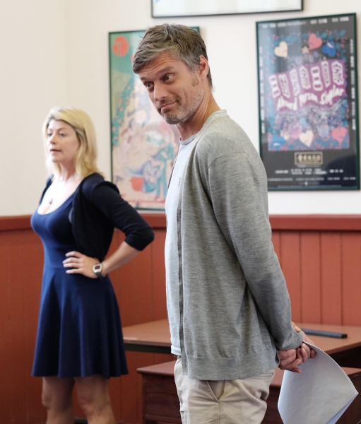 Photo Flash: In Rehearsal for Alan Ayckbourn's HERO'S WELCOME at Stephen Joseph Theatre Image