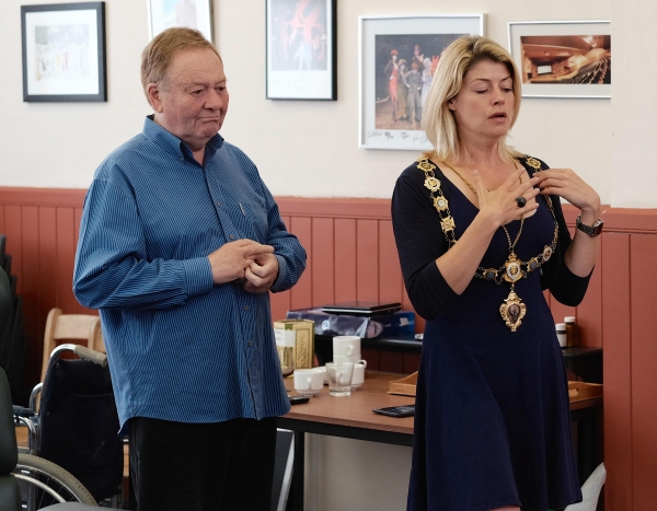 Photo Flash: In Rehearsal for Alan Ayckbourn's HERO'S WELCOME at Stephen Joseph Theatre  Image