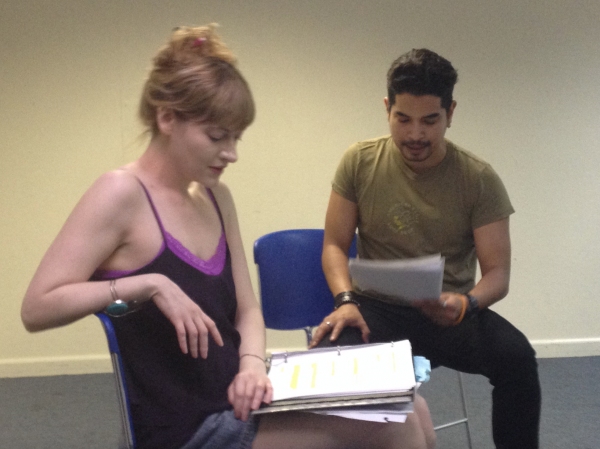 Photo Flash: In Rehearsal for THE GOD GAFFE at FringeNYC 