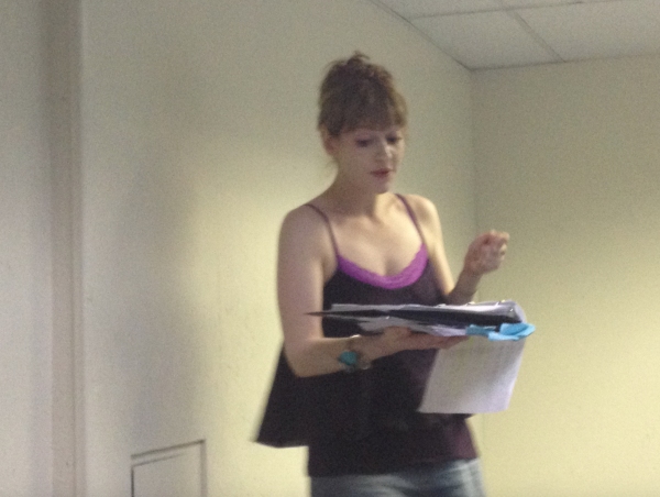 Photo Flash: In Rehearsal for THE GOD GAFFE at FringeNYC 