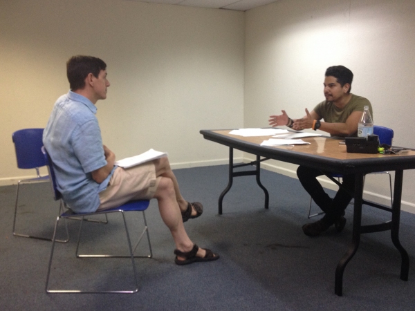 Photo Flash: In Rehearsal for THE GOD GAFFE at FringeNYC Image