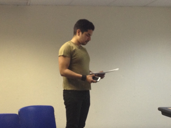 Photo Flash: In Rehearsal for THE GOD GAFFE at FringeNYC Image