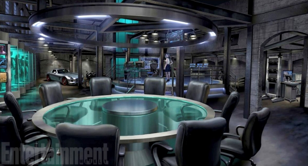 Photo Flash: First Look- ARROW Gets a New Lair 