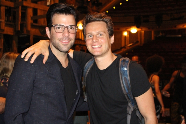 Zachary Quinto and Jonathan Groff Photo