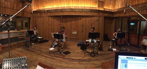 Photo Flash: HAMILTON Men Hit the Recording Studio Image