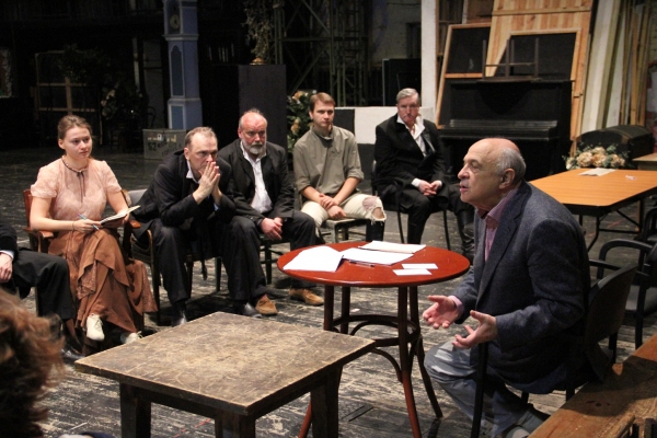 Photo Flash: In Rehearsal with National Academic Theatre of Russian Drama Lesya Ukrainka at St. James Theatre 