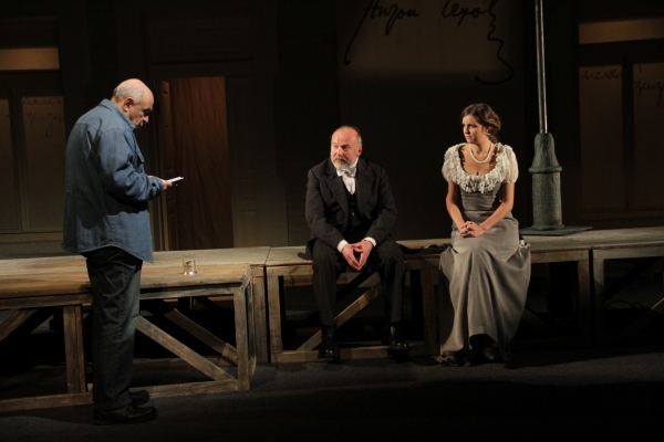 Photo Flash: In Rehearsal with National Academic Theatre of Russian Drama Lesya Ukrainka at St. James Theatre Image