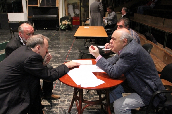 Photo Flash: In Rehearsal with National Academic Theatre of Russian Drama Lesya Ukrainka at St. James Theatre Image