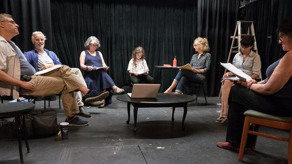 Photo Flash: In Rehearsal for Musical Ghost Story BETWEEN PRETTY PLACES at 13th Street Rep Image