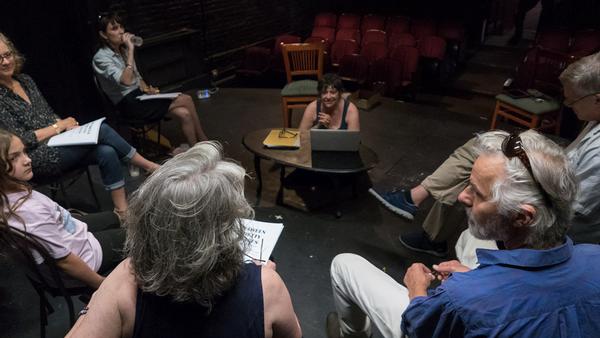 Photo Flash: In Rehearsal for Musical Ghost Story BETWEEN PRETTY PLACES at 13th Street Rep Image