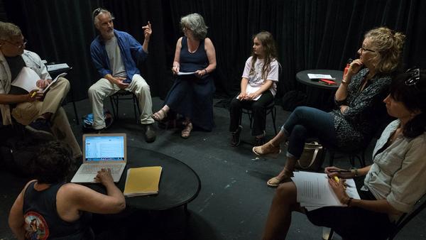 Photo Flash: In Rehearsal for Musical Ghost Story BETWEEN PRETTY PLACES at 13th Street Rep Image