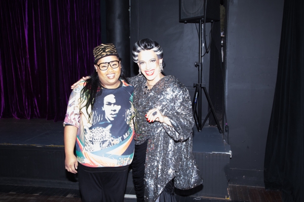 Photo Flash: Jiggly Caliente Visits RUTHLESS! Off-Broadway 