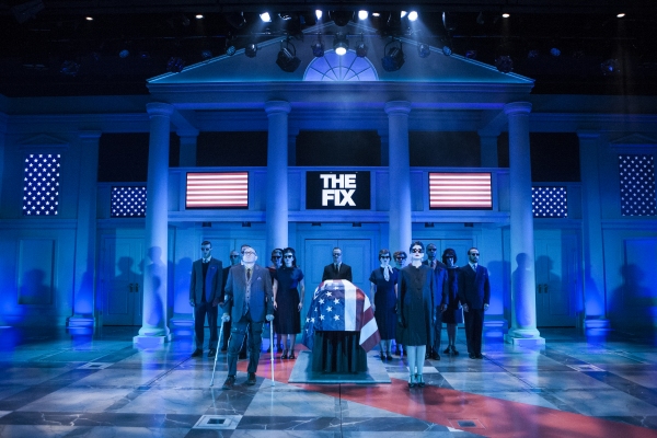 Photo Flash: First Look at Mark Evans and More in Signature Theatre's THE FIX 
