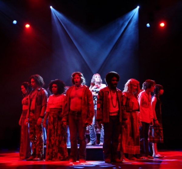Photo Flash: First Look at Stephanie Mieko Cohen, Laura D'Andre, Peter Saide, Oliver Thornton and More in HAIR at Music Circus Image