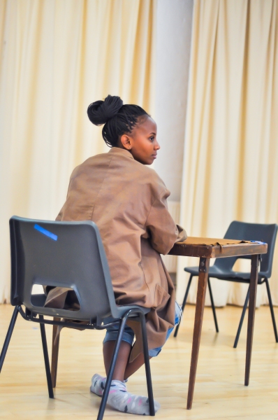 Photo Flash: In Rehearsal for MOUTHFUL Premiere at Metta Theatre Image