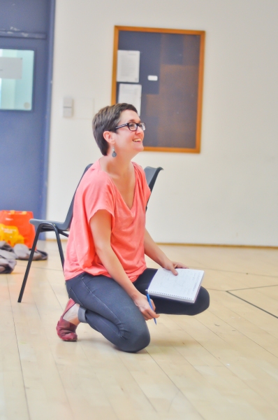 Photo Flash: In Rehearsal for MOUTHFUL Premiere at Metta Theatre Image