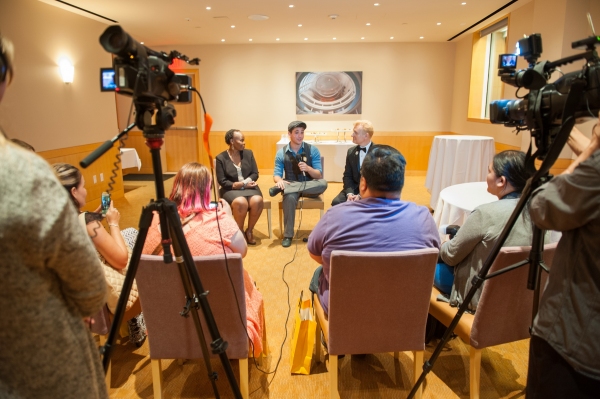 Photo Flash: Stars from CINDERELLA, CABARET and NEWSIES Perform at Segerstrom's Season 2015 Preview  Image