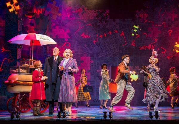 Photo Flash: ANNIE Gets a Makeover in Flashy UK Tour Image
