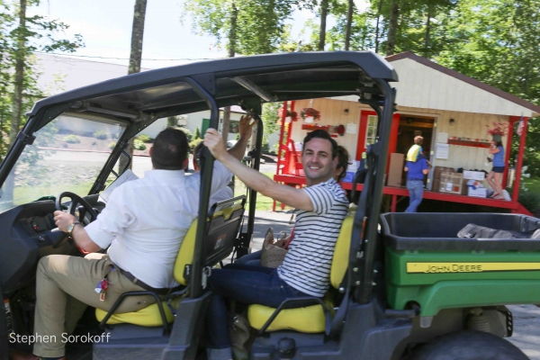 Photo Coverage: Laura Osnes, Max Von Essen, and Steven Reineke Rehearse at French Woods Festival Image