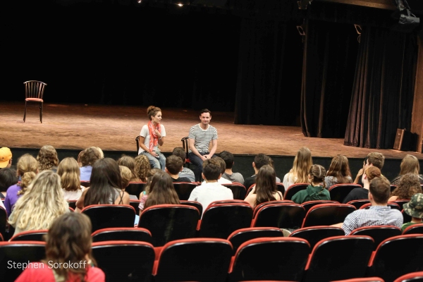 Photo Coverage: Laura Osnes, Max Von Essen, and Steven Reineke Rehearse at French Woods Festival Image