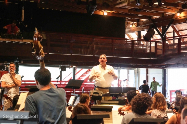 Photo Coverage: Laura Osnes, Max Von Essen, and Steven Reineke Rehearse at French Woods Festival Image