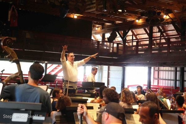 Photo Coverage: Laura Osnes, Max Von Essen, and Steven Reineke Rehearse at French Woods Festival Image