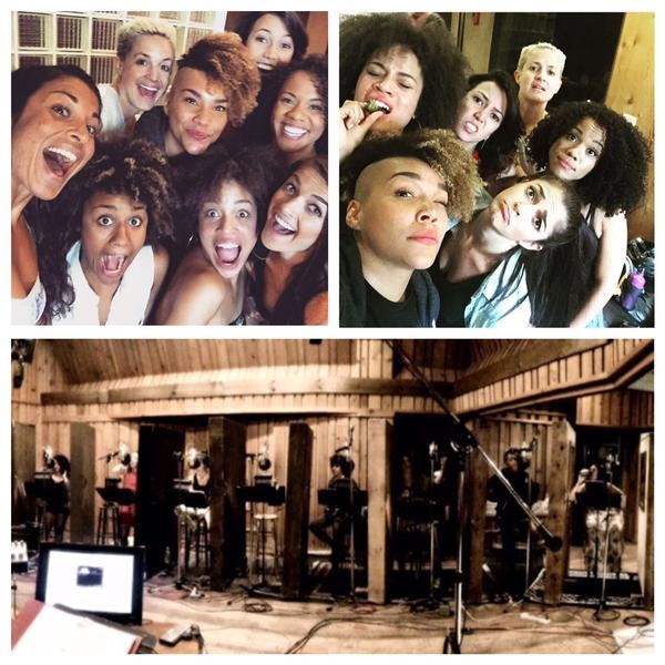 Photo Flash: That's a Wrap! HAMILTON Cast Finishes Album, Out Sept. 25 Image