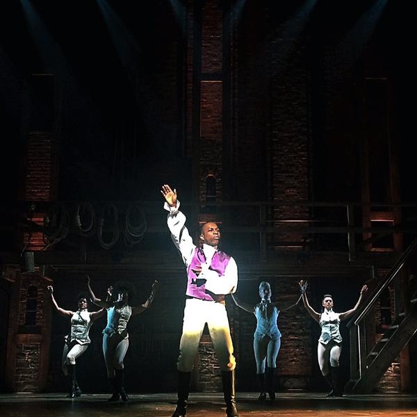 Photo Flash: New HAMILTON Shots, Featuring Lin-Manuel Miranda, Leslie Odom, Jr., Chris Jackson, and More Image