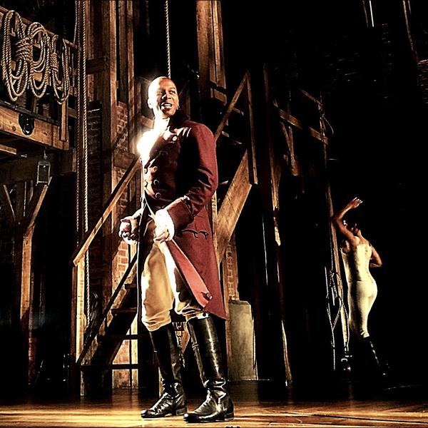 Photo Flash: New HAMILTON Shots, Featuring Lin-Manuel Miranda, Leslie Odom, Jr., Chris Jackson, and More Image