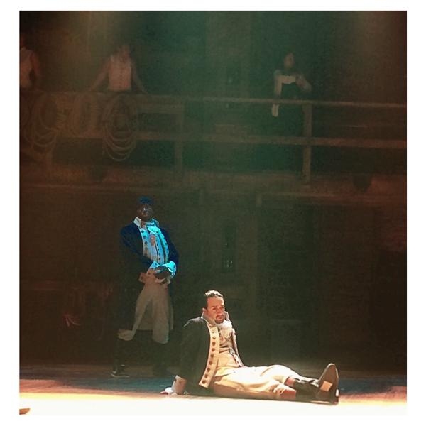 Photo Flash: New HAMILTON Shots, Featuring Lin-Manuel Miranda, Leslie Odom, Jr., Chris Jackson, and More Image