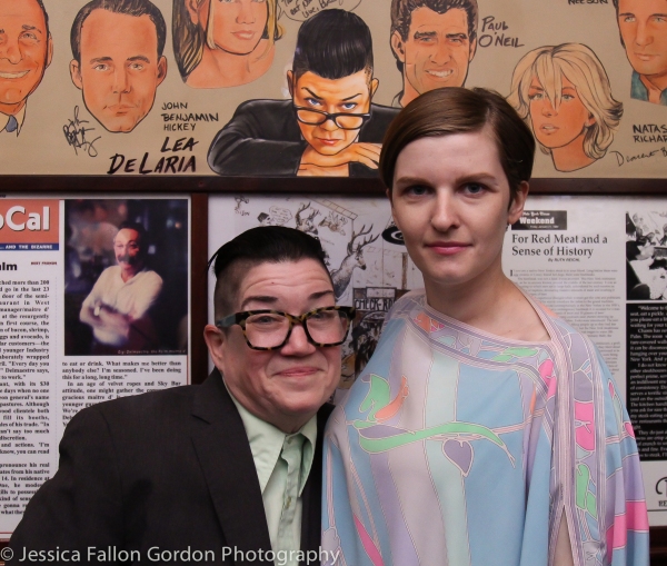 Photo Coverage: OITNB's Lea DeLaria Unveils Caricature at The Palm! Image