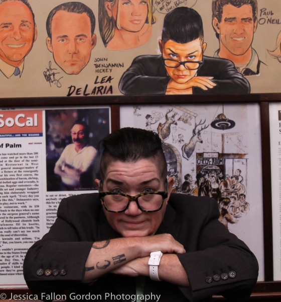 Photo Coverage: OITNB's Lea DeLaria Unveils Caricature at The Palm! Image