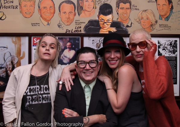Photo Coverage: OITNB's Lea DeLaria Unveils Caricature at The Palm! Image