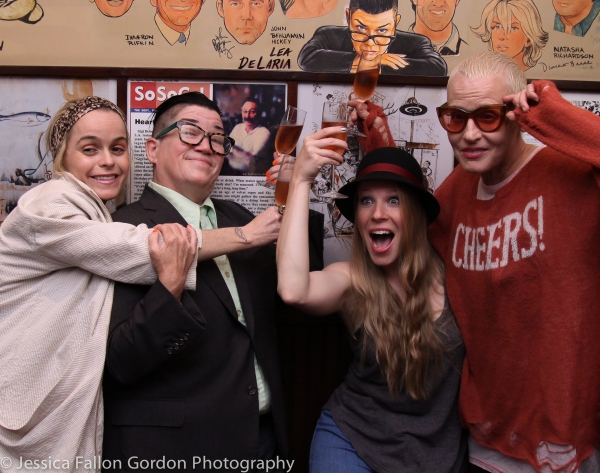 Photo Coverage: OITNB's Lea DeLaria Unveils Caricature at The Palm! Image