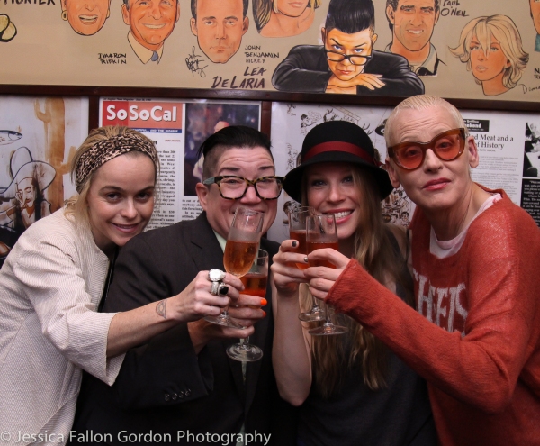 Photo Coverage: OITNB's Lea DeLaria Unveils Caricature at The Palm! Image