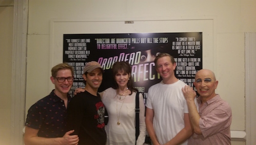 Photo Flash: Barbara Feldon & Bill Irwin Visit DROP DEAD PERFECT Image