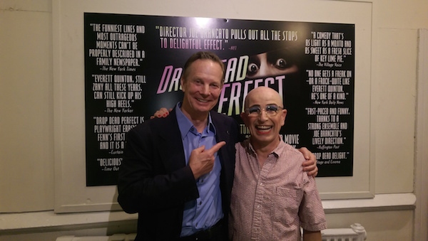 Photo Flash: Barbara Feldon & Bill Irwin Visit DROP DEAD PERFECT Image
