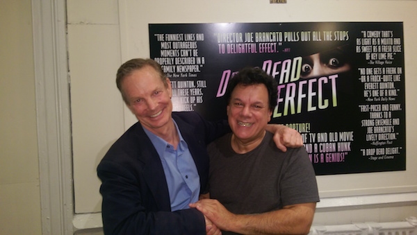 Photo Flash: Barbara Feldon & Bill Irwin Visit DROP DEAD PERFECT Image