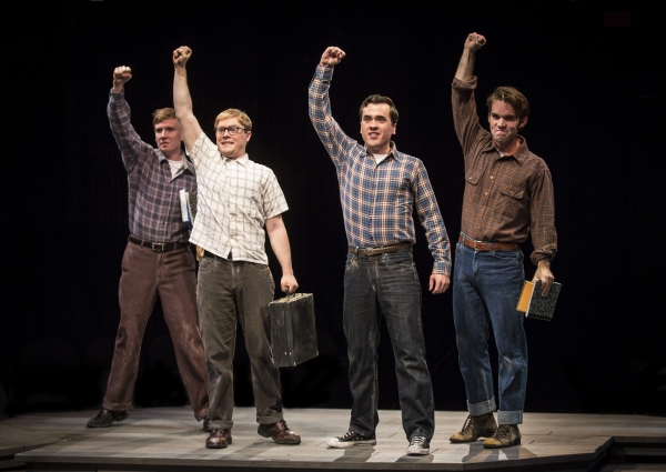 Photo Flash: First Look at World Premiere of OCTOBER SKY, Starring Nate Lewellyn at The Marriott Image