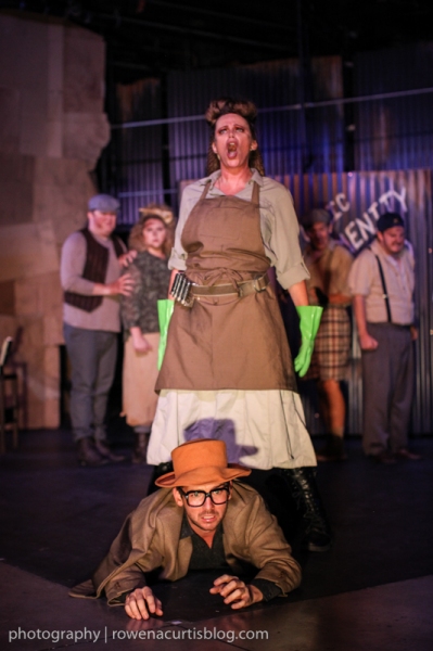Photo Flash: First Look at Wyn Wilson, Michael Mittman, Rachel King & More in URINETOWN at The Barn Stage Company Image