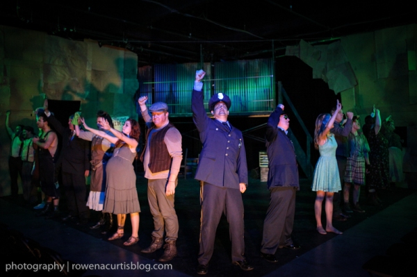 Photo Flash: First Look at Wyn Wilson, Michael Mittman, Rachel King & More in URINETOWN at The Barn Stage Company Image