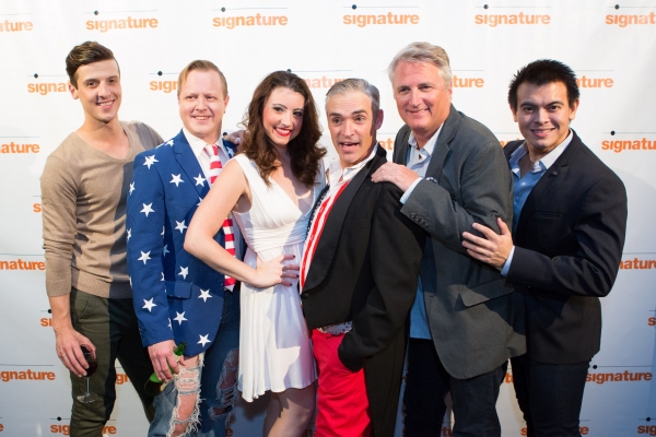 Photo Flash: Opening Night of Signature Theatre's THE FIX - Mark Evans, Christine Sherrill and More! Image