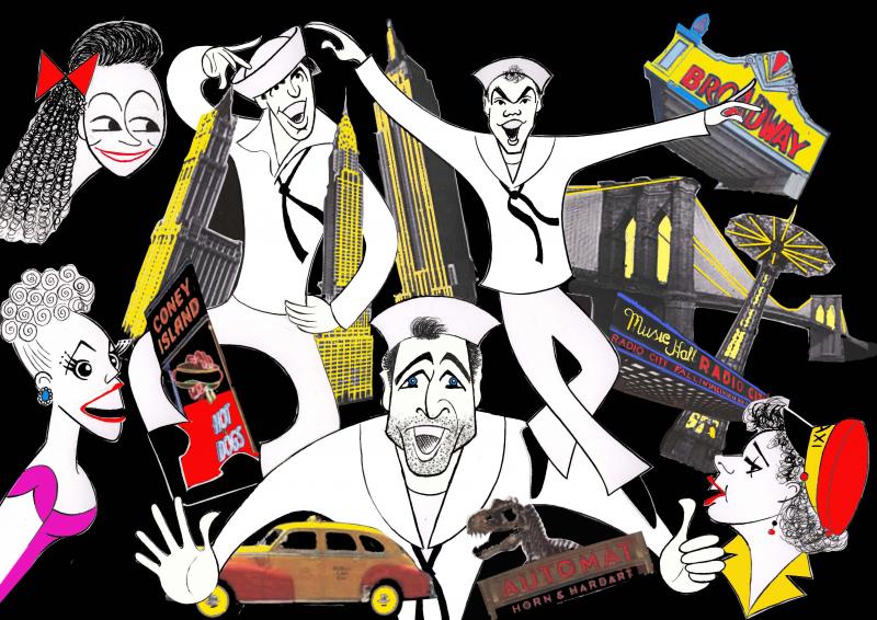 BWW Exclusive: Ken Fallin Illustrates- Leonard Bernstein Image